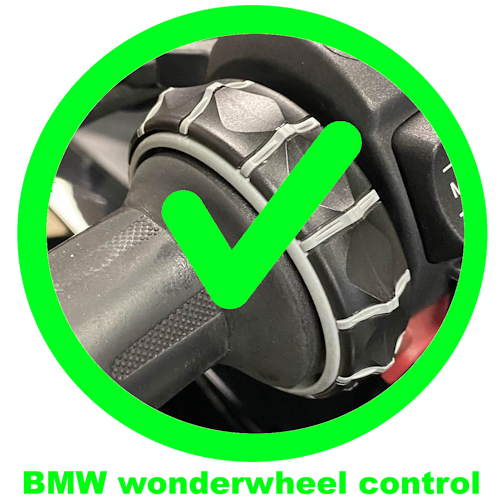 BMW Adapter Zumo XT2 Wonderwheel (ohne Garmin Mount)